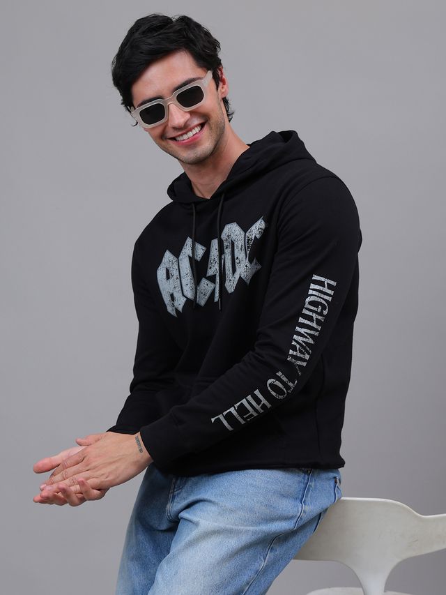 AC DC Black Hoodie
