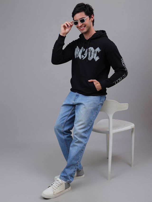 AC DC Black Hoodie