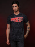 Stranger Things Charcoal T Shirt