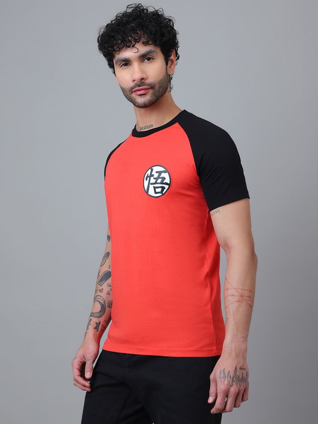 Dragon Ball Z Lava Red - Black T Shirt