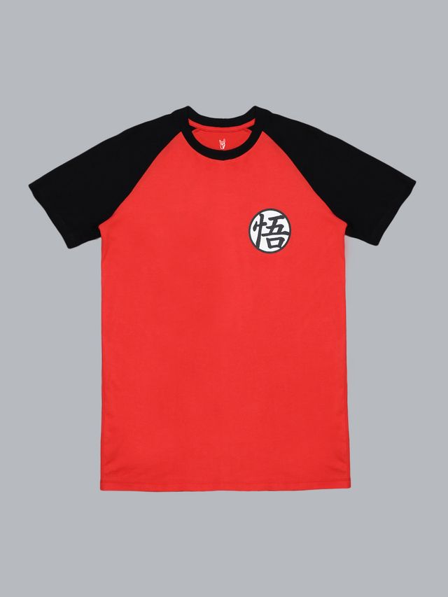 Dragon Ball Z Lava Red - Black T Shirt