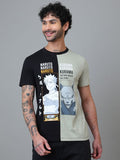 Naruto Shippuden Black Abby Stone T shirt