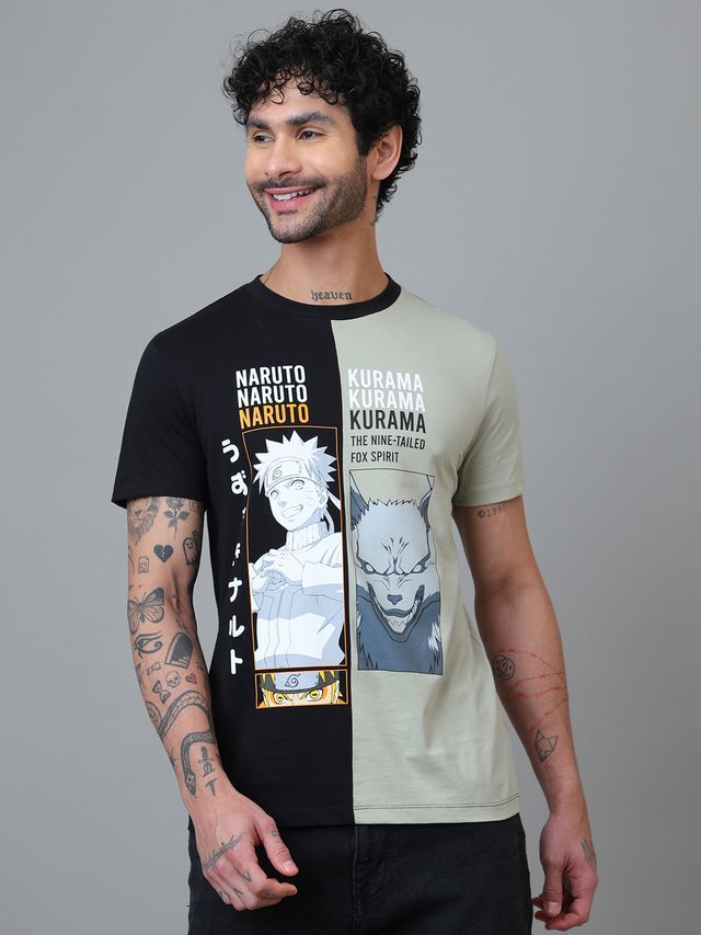 Naruto Shippuden Black Abby Stone T shirt