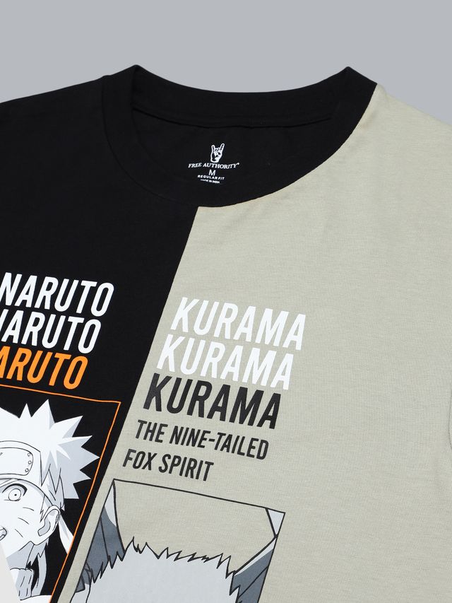 Naruto Shippuden Black Abby Stone T shirt