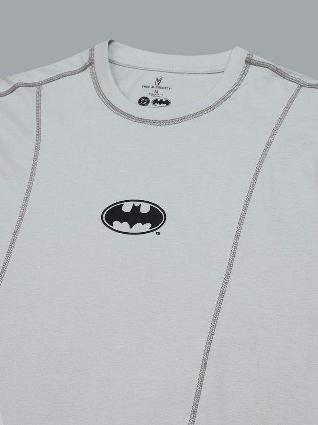 Batman Drwn Grey T Shirt