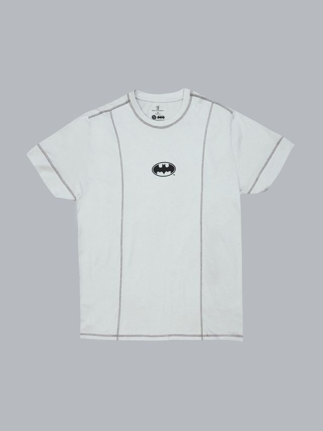 Batman Drwn Grey T Shirt