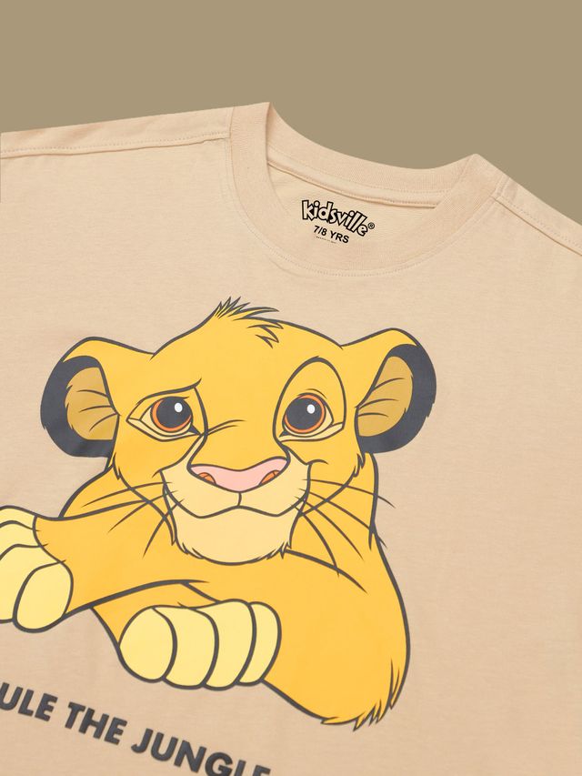 Lion King Irish Creame Kids T Shirts