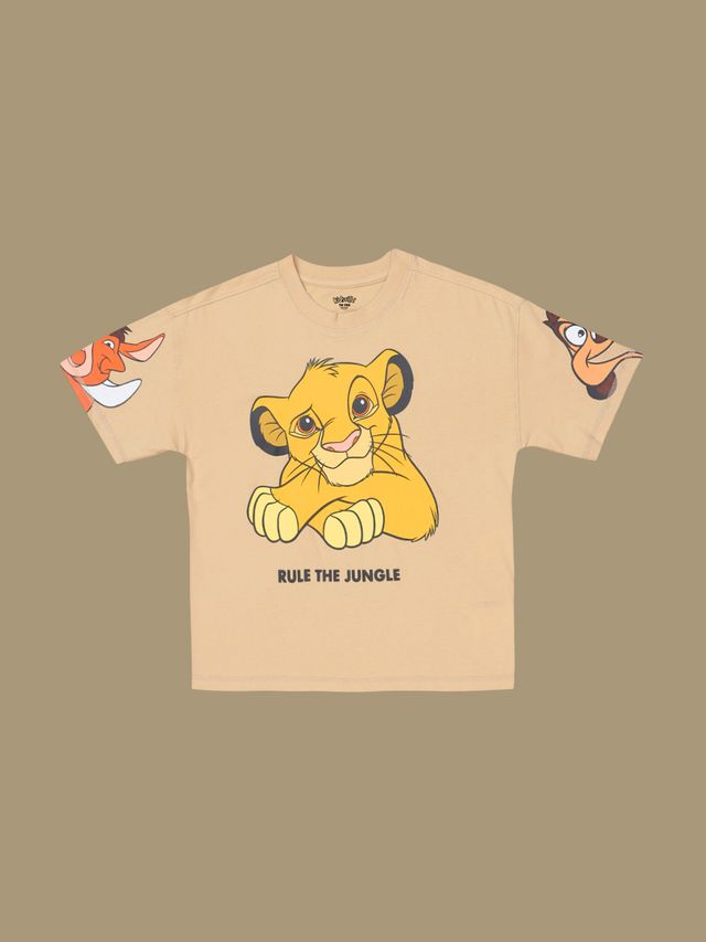 Lion King Irish Creame Kids T Shirts