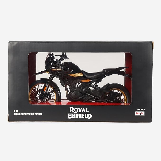 Royal Enfield Himalayan Hanle Black 1:12 Toy Vehicle