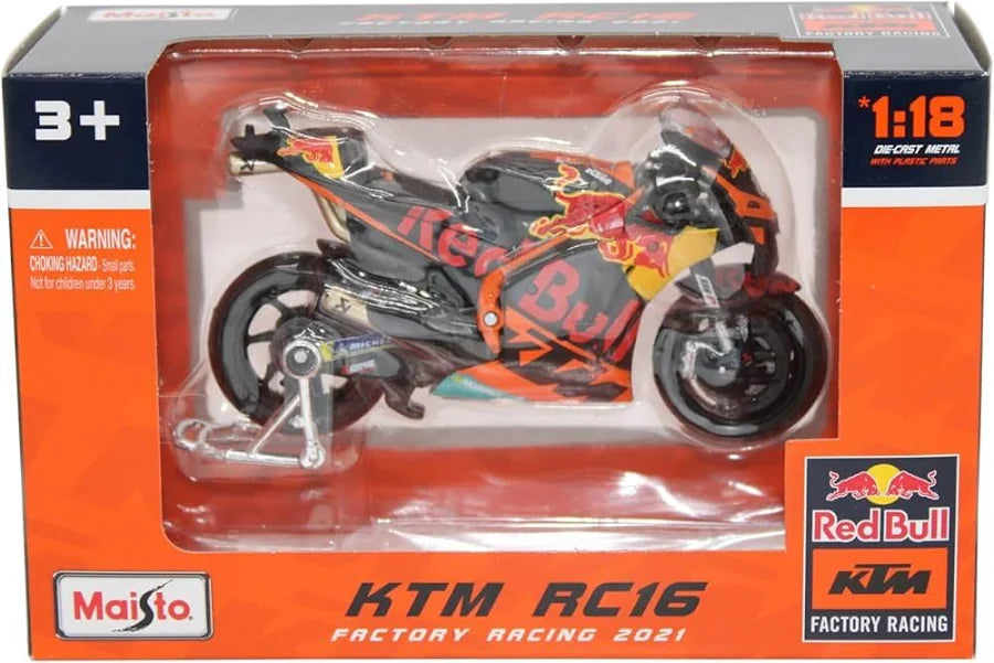 RC 16 redbull bike 1:18