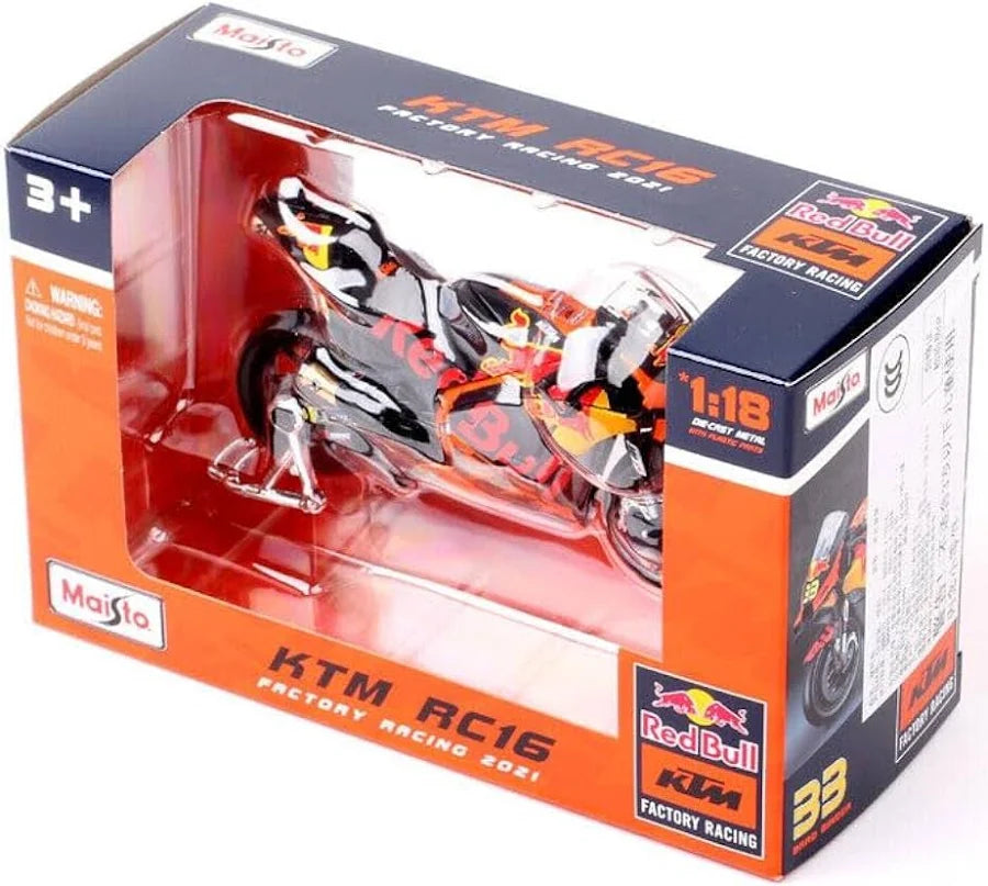 RC 16 redbull bike 1:18