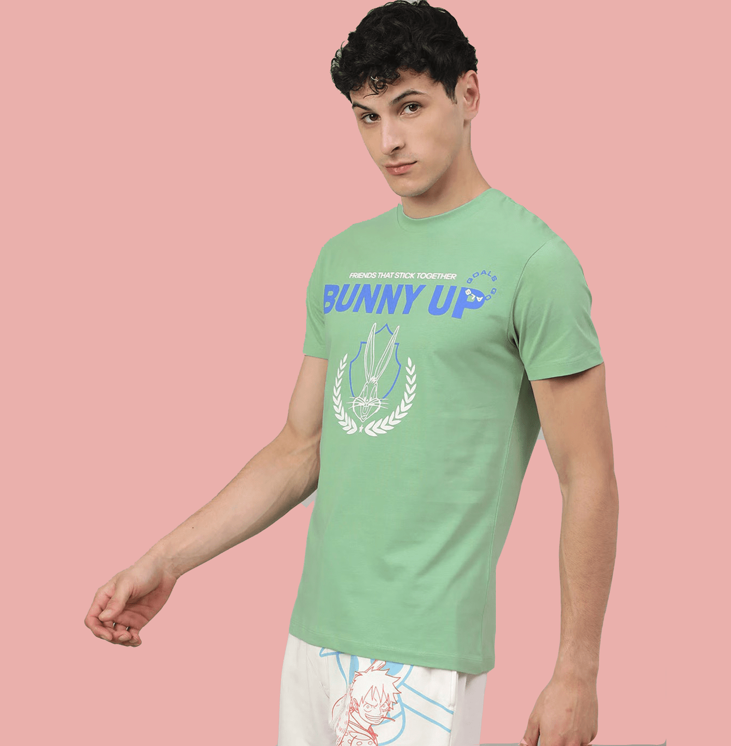 Looney Tunes 0178 Green Fig T Shirt