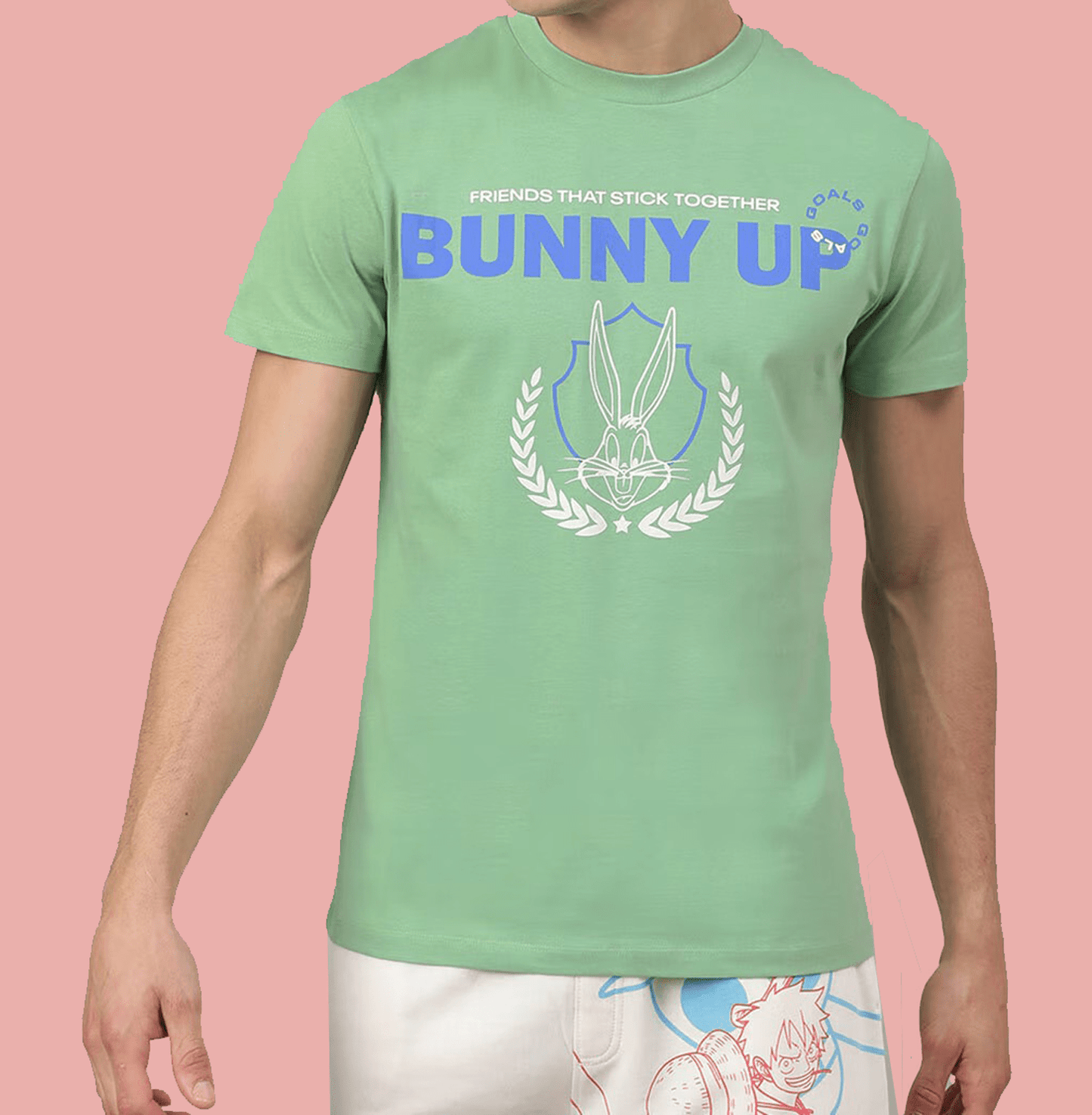 Looney Tunes 0178 Green Fig T Shirt