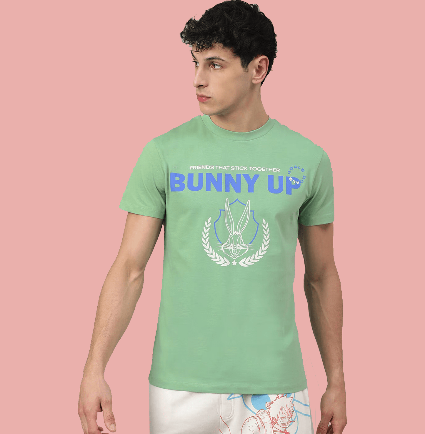 Looney Tunes 0178 Green Fig T Shirt