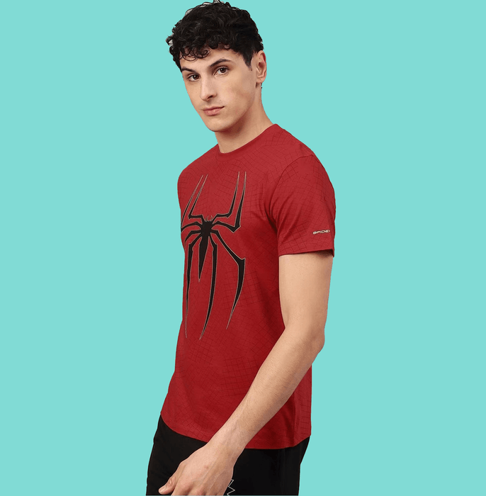 Spiderman 0130 Salsa Red T Shirt