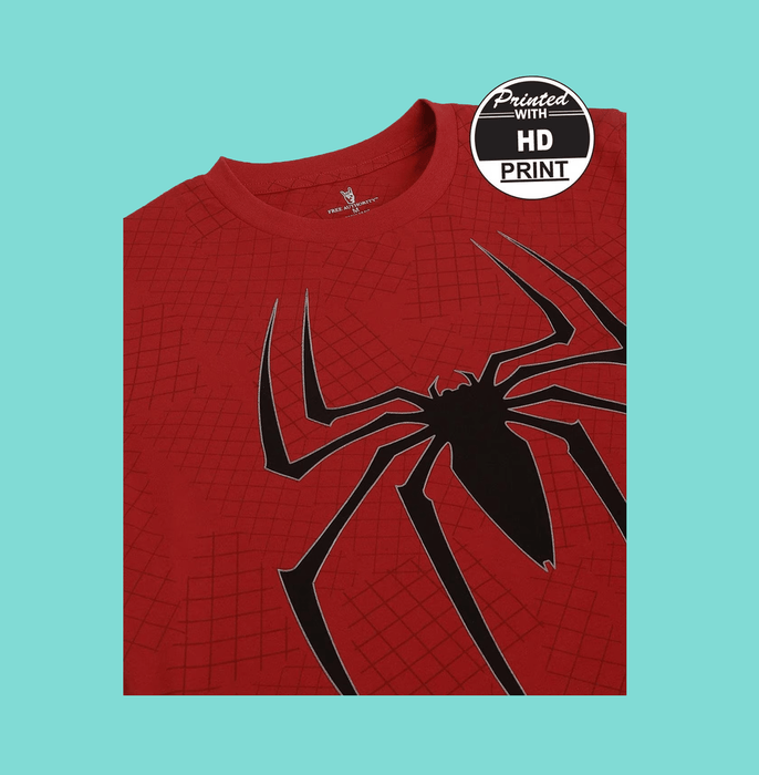 Spiderman 0130 Salsa Red T Shirt