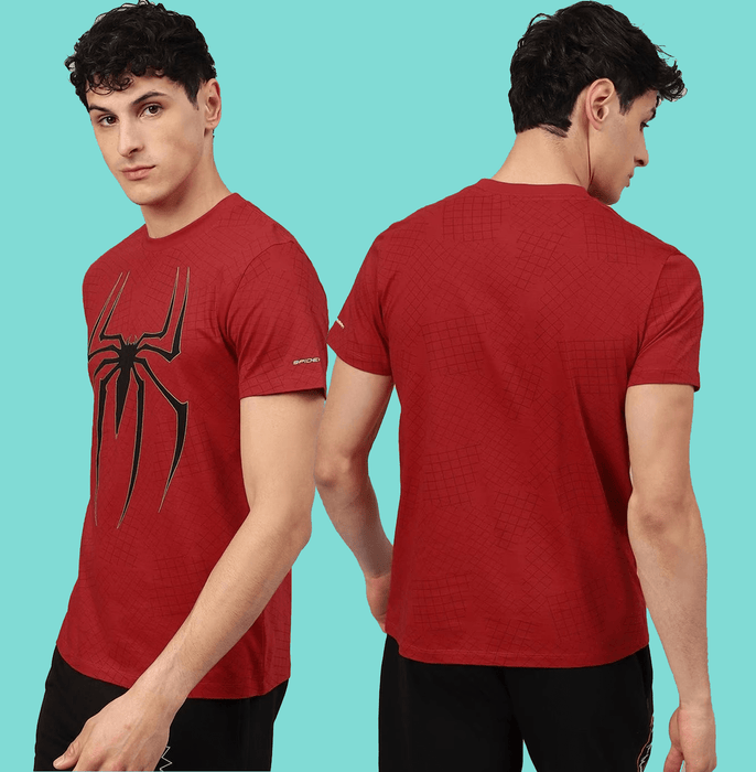 Spiderman 0130 Salsa Red T Shirt