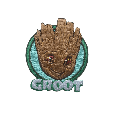 Groot Face Iron Patch - www.entertainmentstore.in