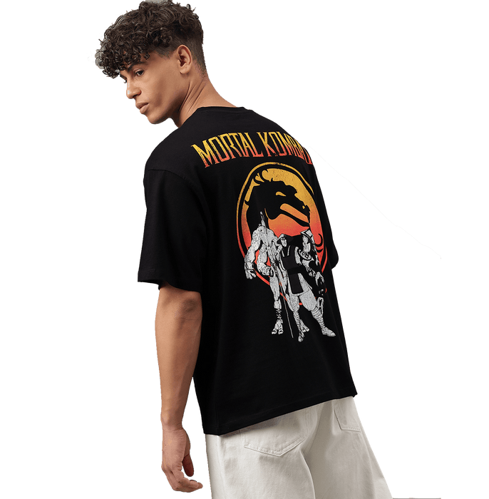 Mortal Kombat X 2820 Black Mens T Shirt - www.entertainmentstore.in