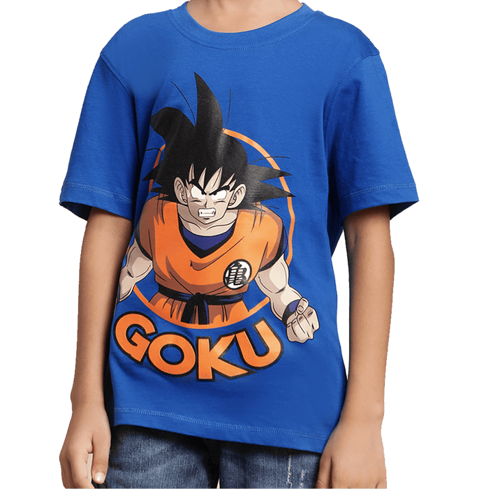 Dragon Ball 144 Imperial Blue Kids T Shirt - www.entertainmentstore.in