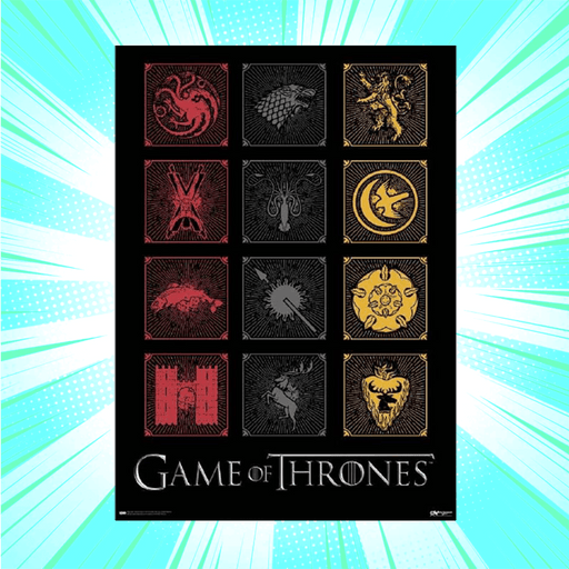 Got Sigils Laminate - www.entertainmentstore.in