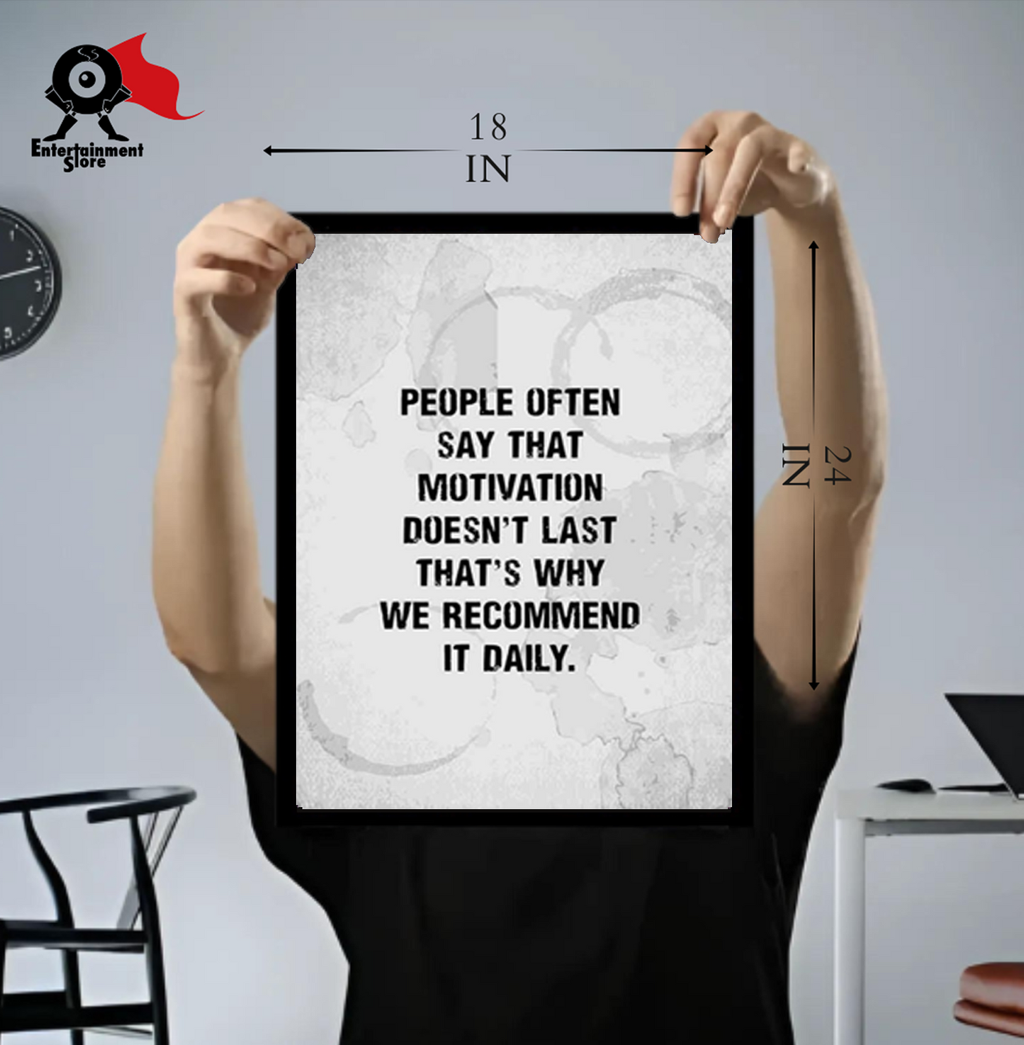 People Often Say That Motivation Mini Poster