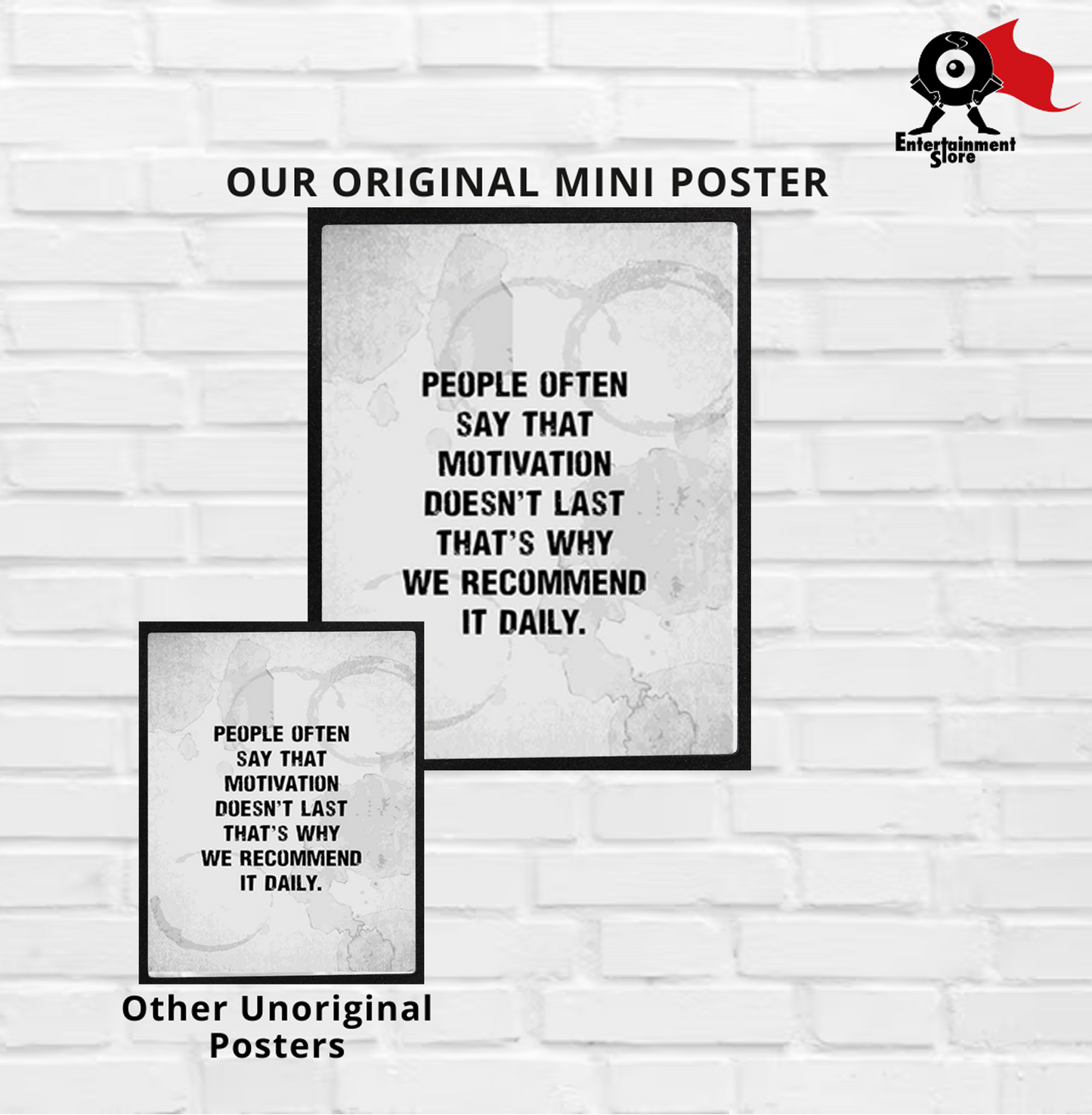 People Often Say That Motivation Mini Poster