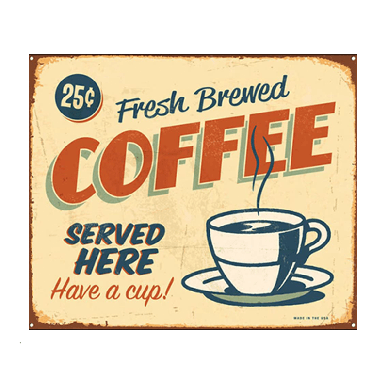 Fresh Brewed Coffee Art Print - www.entertainmentstore.in