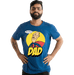 Dad His House Is Under Control Blue Mens T Shirt - www.entertainmentstore.in