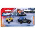 Majorette Metal Die-Cast Toy Cars - Yellow & Black Off-Road