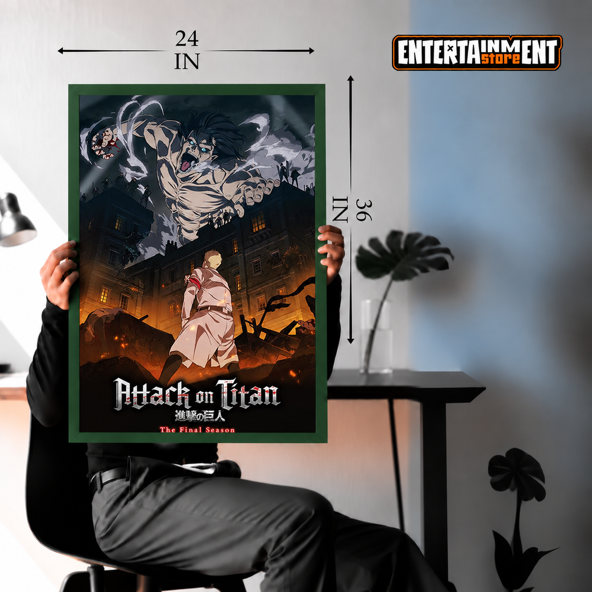 Attack On Titan S4 Eren Onslaught Maxi Poster