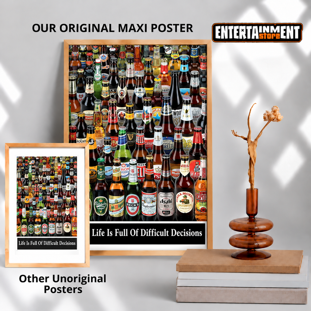 BEERS (Life Is Full Of Difficult Decisions 2024) MAXI POSTER