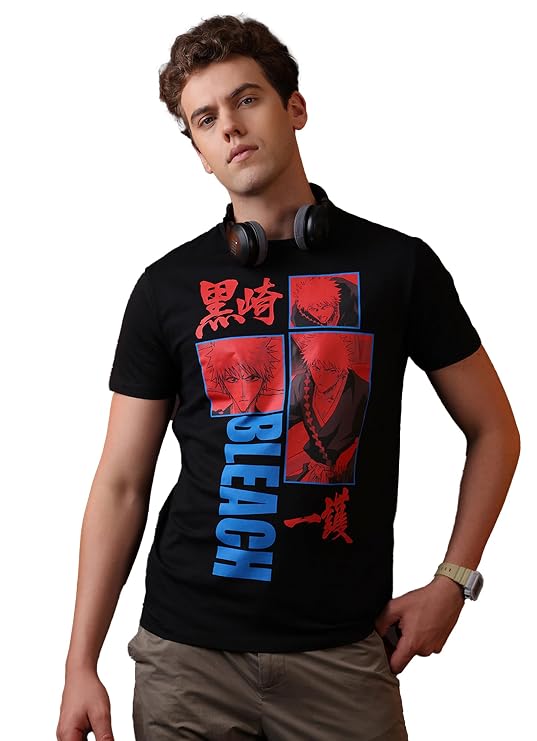 Bleach 6922 Black T Shirt