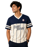 Demon Slayer Inosuke Offwhite Navy T shirt