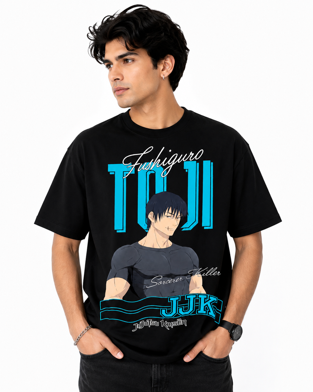 Jujutsu Kaisen 8373 Black T Shirt