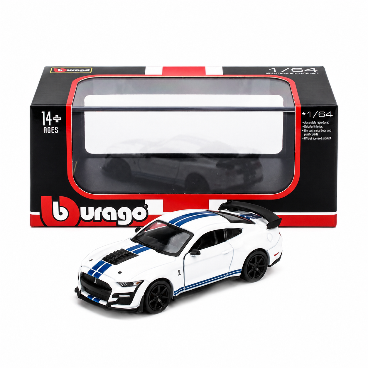 2020 Mustang Shelby Gt500 - 1 : 64 Diecast Scale Model