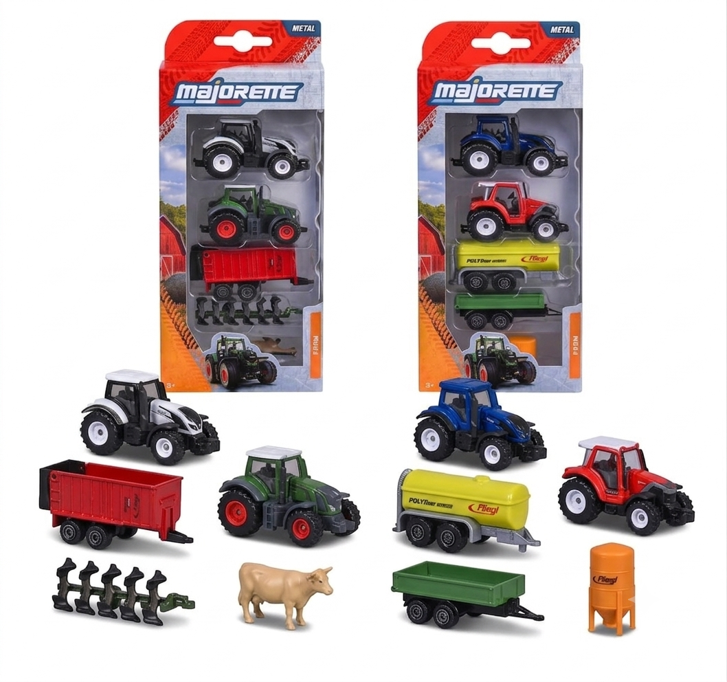 Majorette Farm Metal Toy Set - 5 Pieces