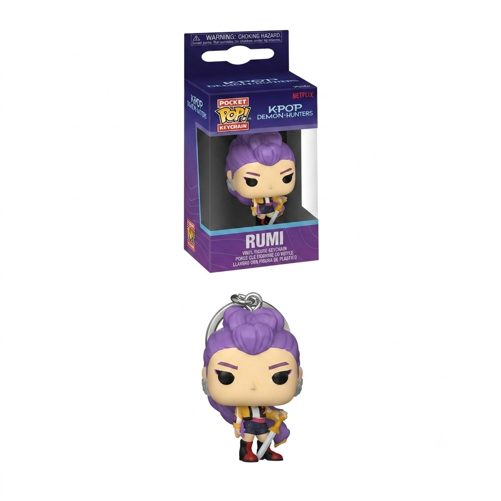 Pocket POP KPop Demon Hunters Rumi KeyChain