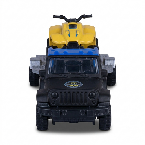 Majorette Metal Die-Cast Toy Cars - Yellow & Black Off-Road