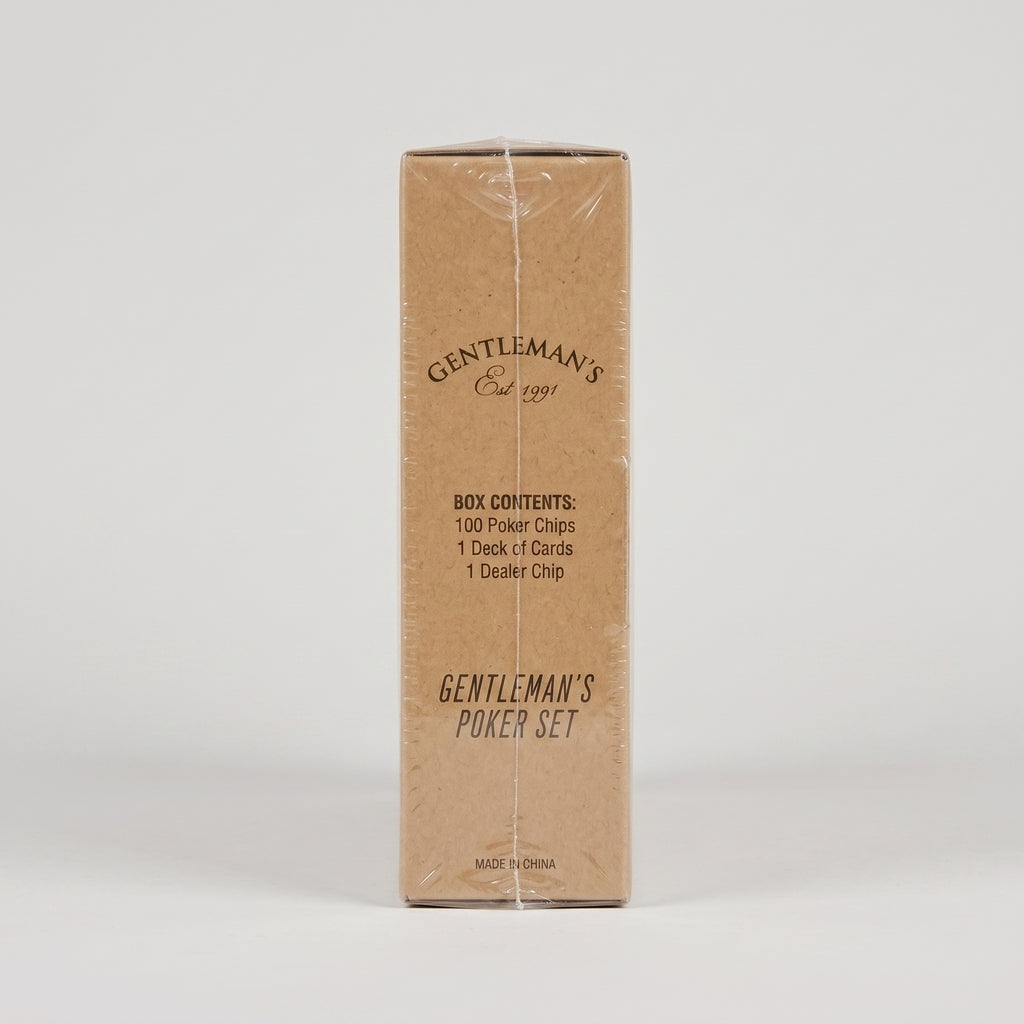 Gentlemen's Emporium - 100 Chip Poker Set
