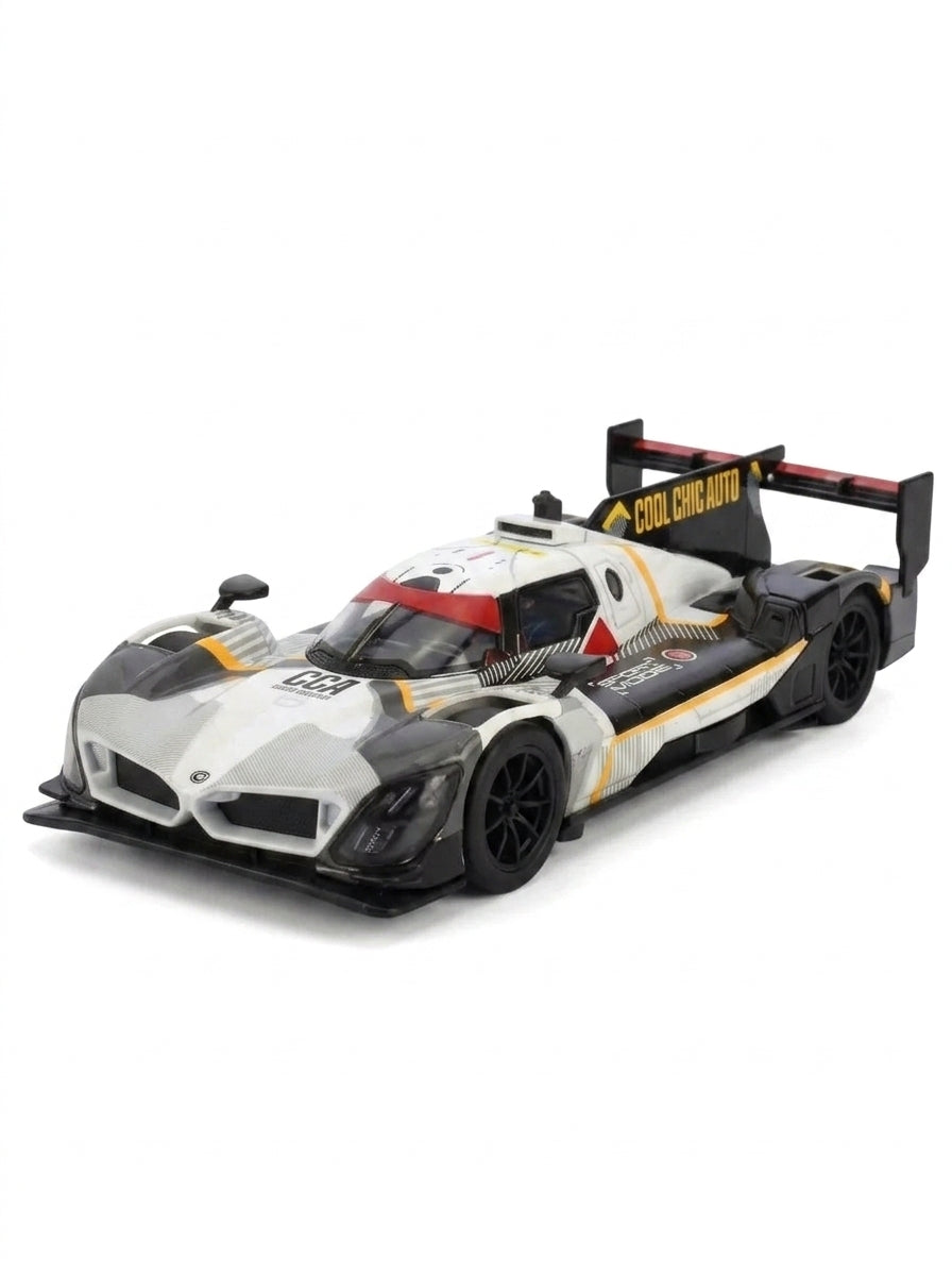MSZ 1:24 BMW M Hybrid V8 Diecast Model Car - White/Black