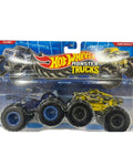 Hot Wheels Monster Trucks The 909 vs Pure Muscle 2-Pack