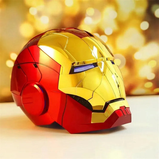Iron-Man MK 5 Electronic Helmet: Voice & Remote Controlled