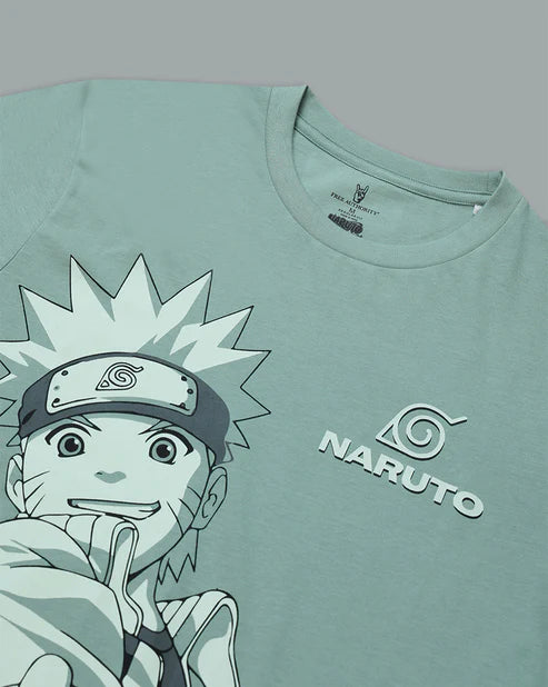 Naruto Printed Regular Fit Tshirt For Men