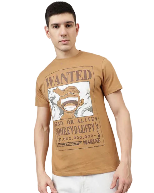 One Piece 2058 Caramel T Shirt
