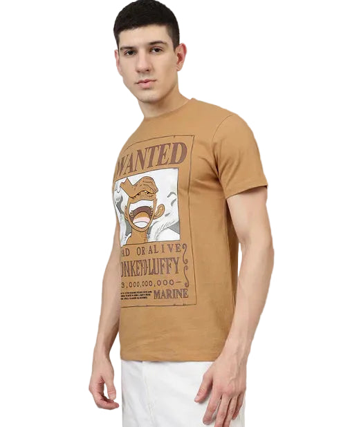 One Piece 2058 Caramel T Shirt