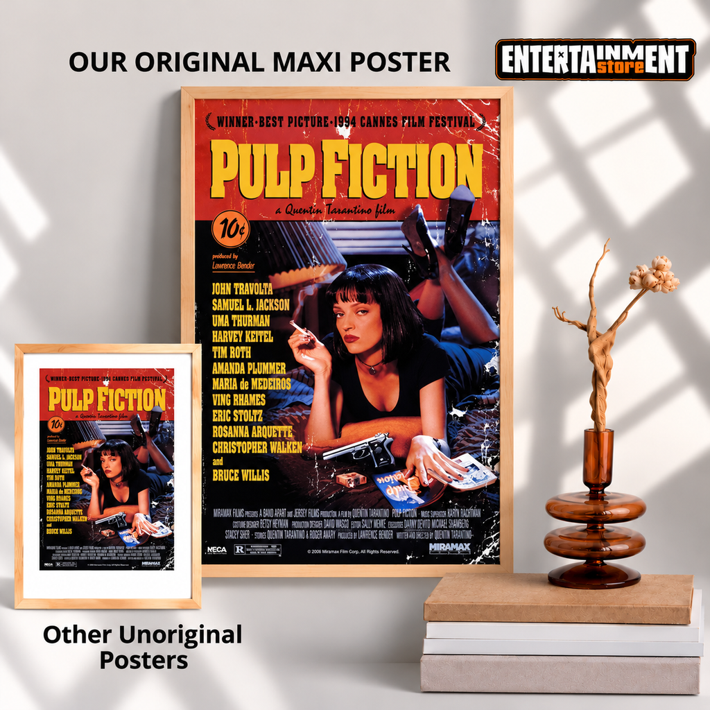 PULP FICTION - UMA ON BED MAXI POSTER
