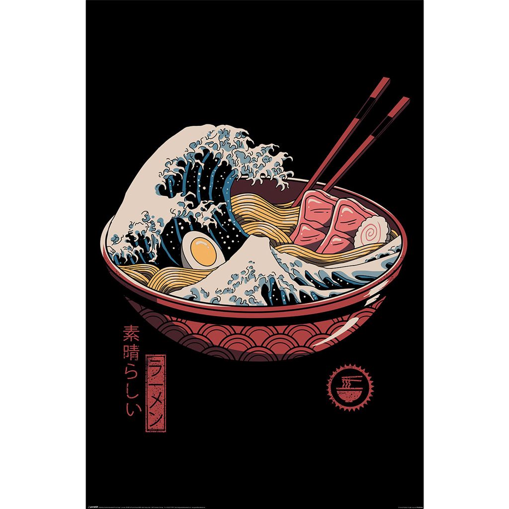 VINCENT TRINIDAD (GREAT RAMEN WAVE) MAXI POSTER