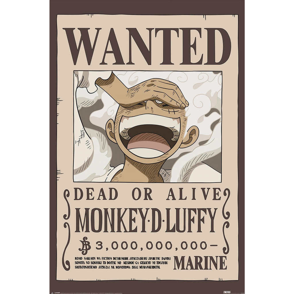 ONE PIECE (WANTED LUFFY) MAXI POSTER