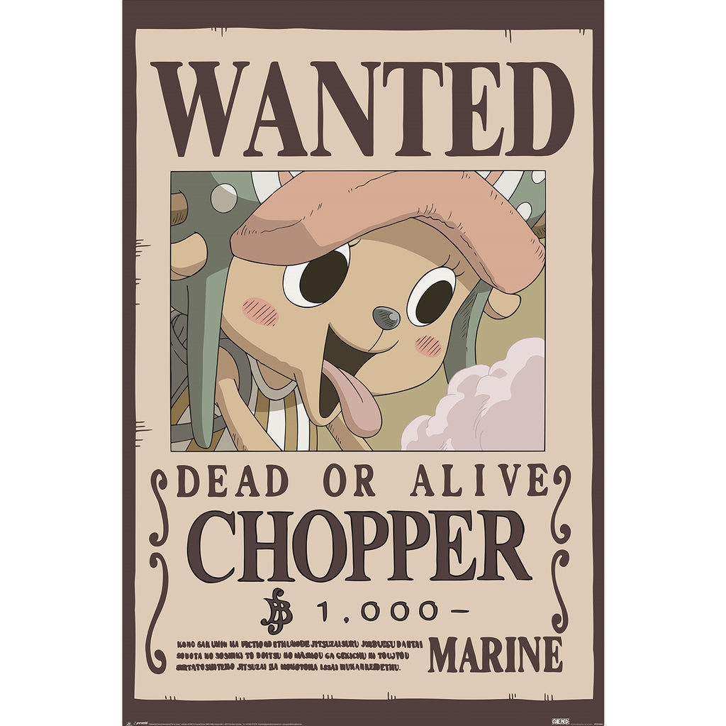 ONE PIECE (WANTED CHOPPER) MAXI POSTER